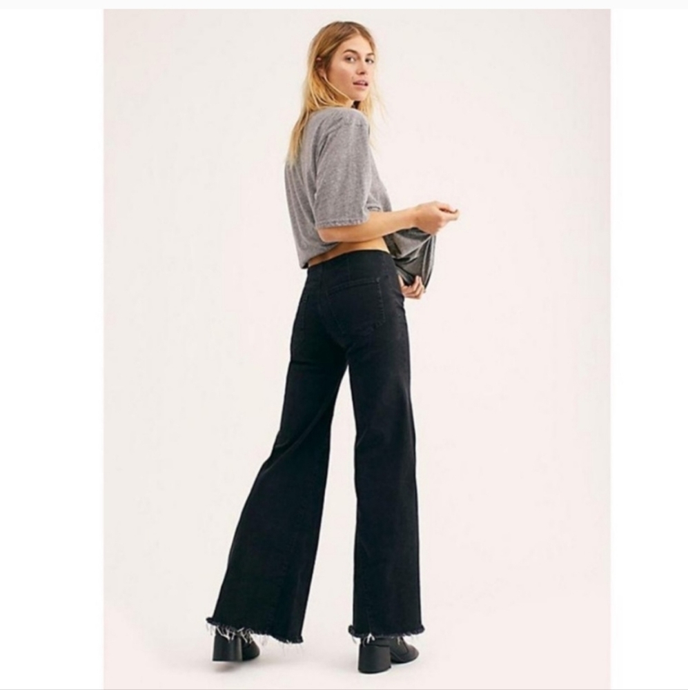 FREE PEOPLE the drapey aline flare - Picture 2 of 6